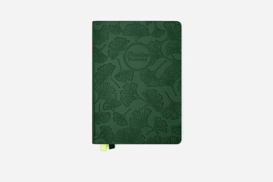 Weekly 2026 Planner - Gingko Green