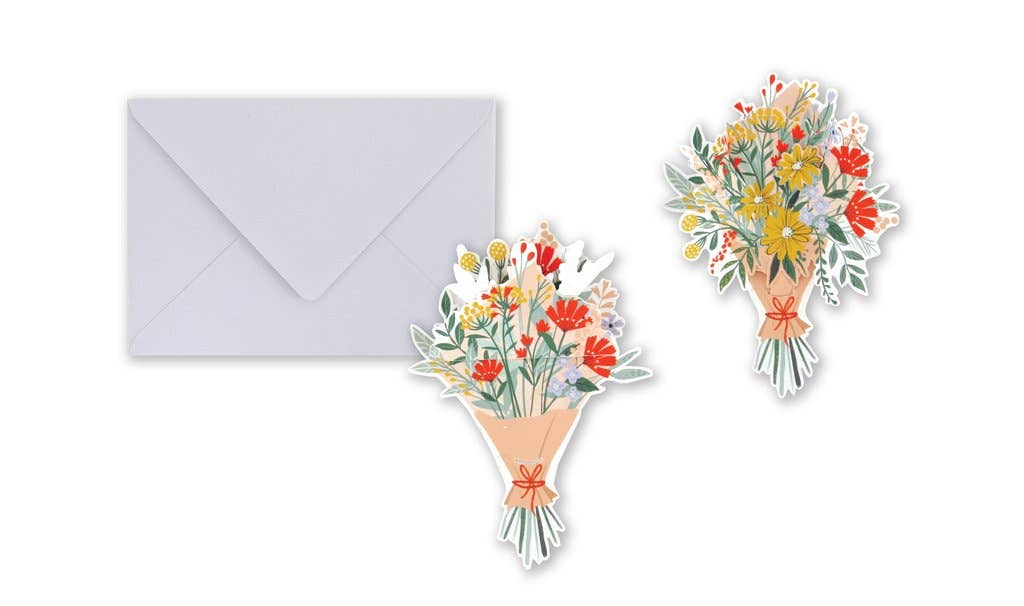 Wildflowers Pop-Up Card