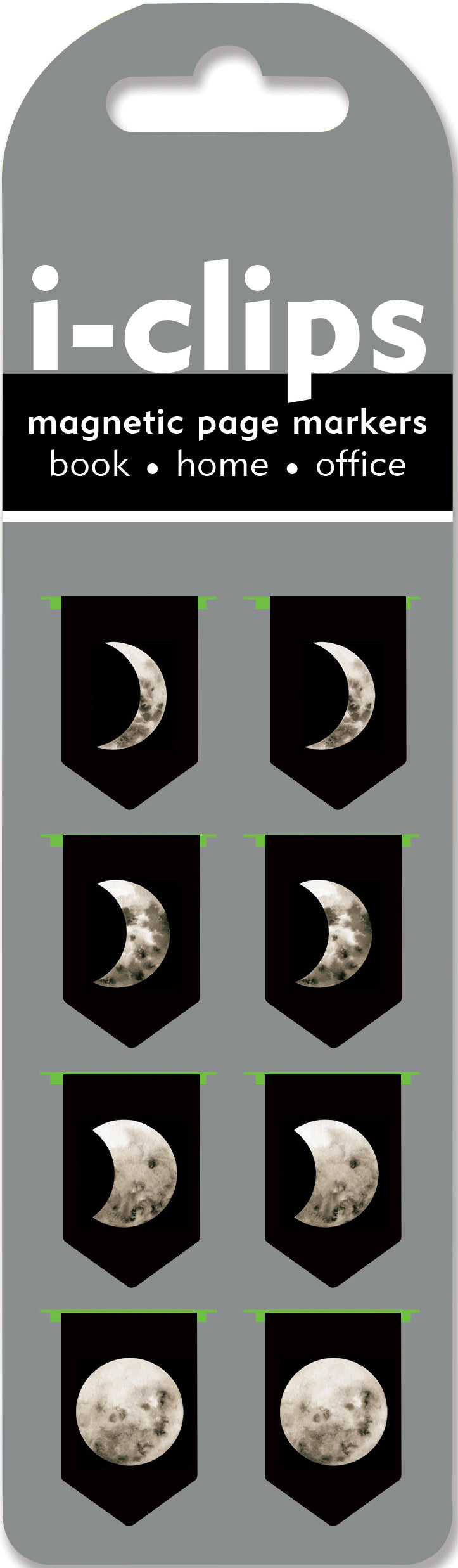 Moon Phases i-clips Magnetic Page Markers