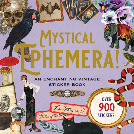 Mystical Ephemera! An Enchanting Vintage Sticker Book