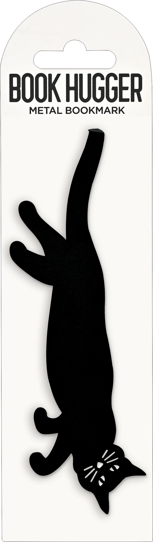 Curious Cat Hanging Metal Bookmark