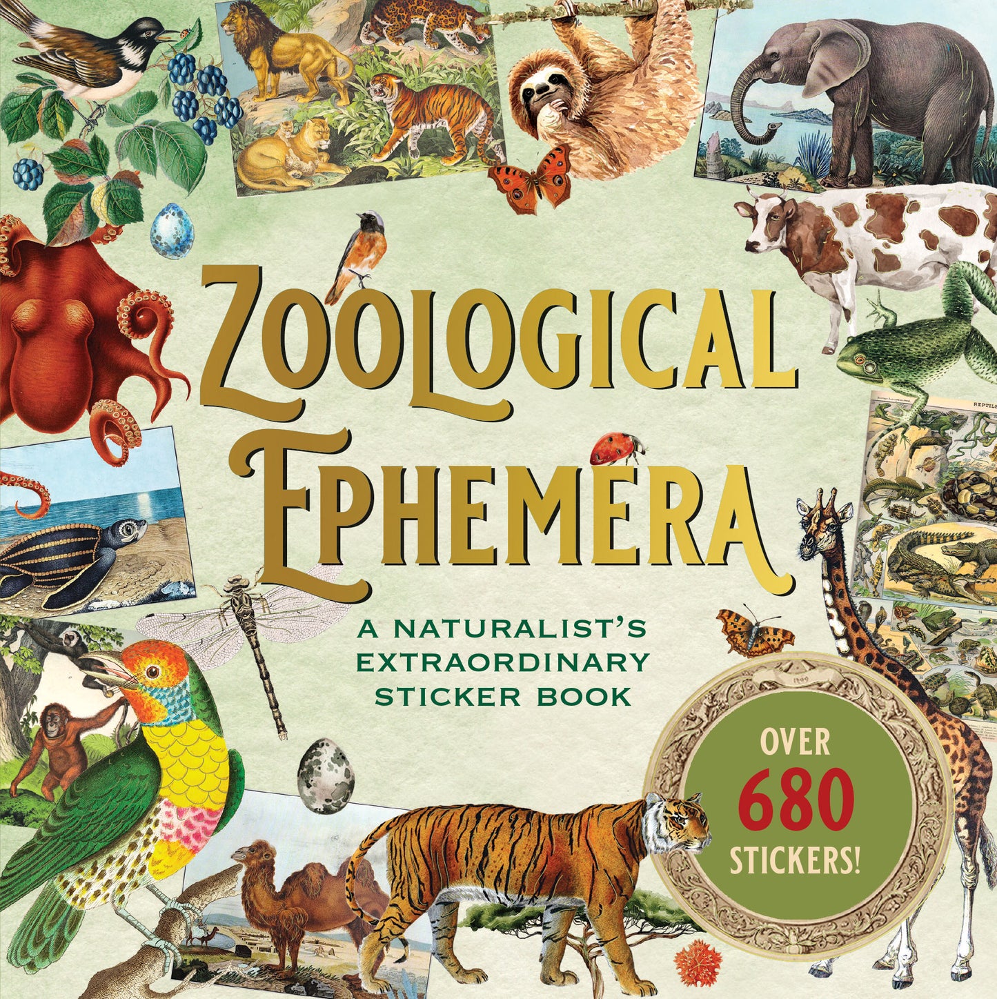 Zoological Ephemera Sticker Books