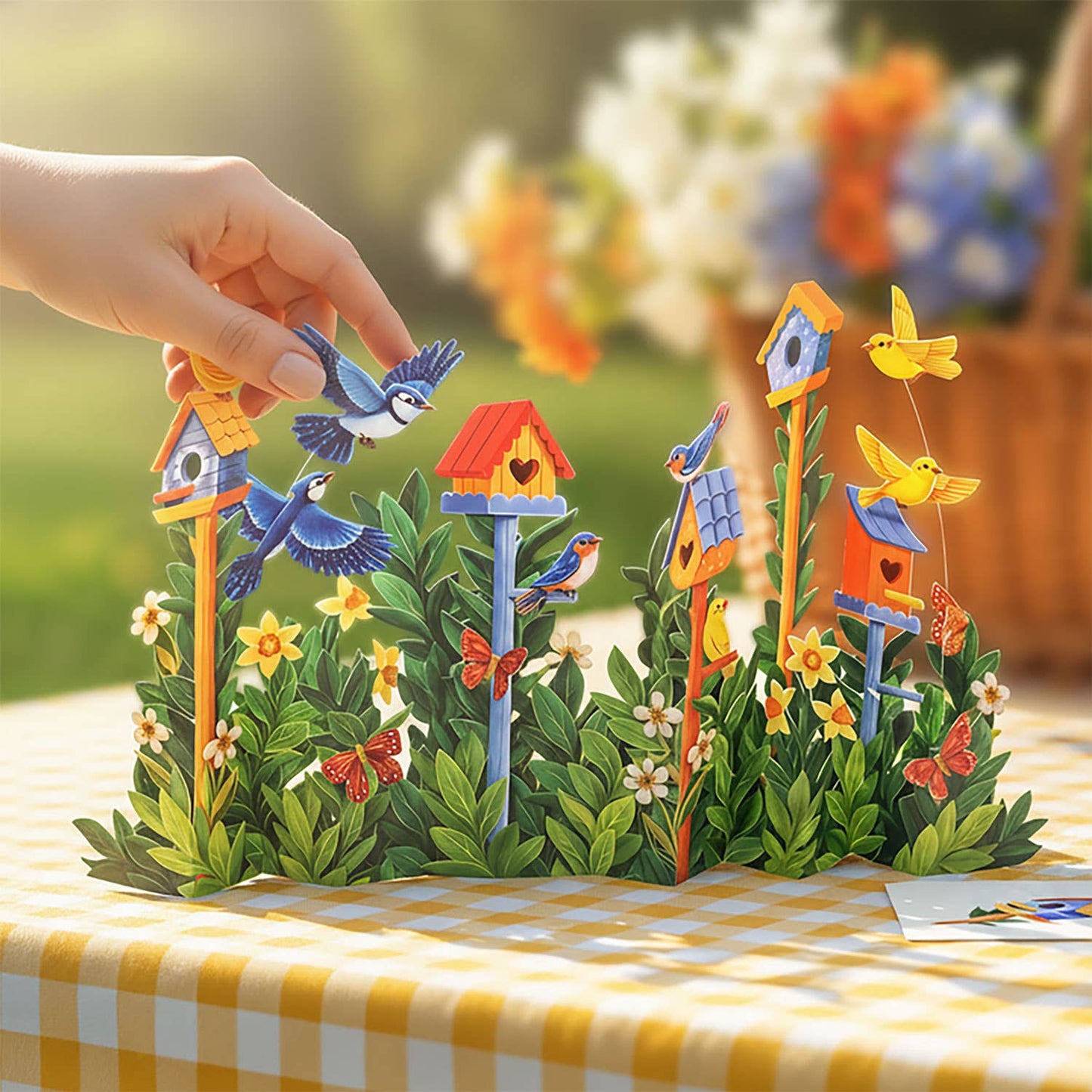 Birdhouse Garden