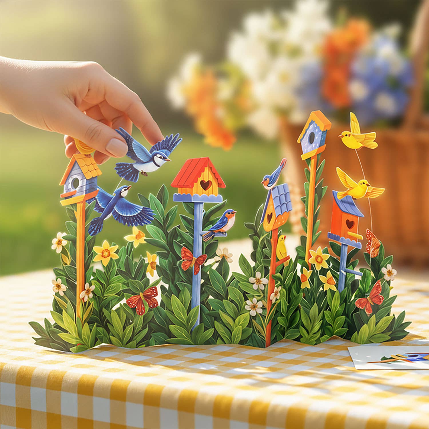 Birdhouse Garden