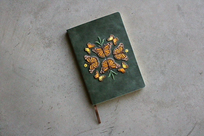 Butterfly Dance Embroidered Journal Notebook AHBC1775L