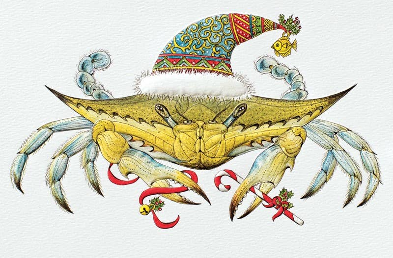 Blue Crab Christmas - Deluxe Box Christmas