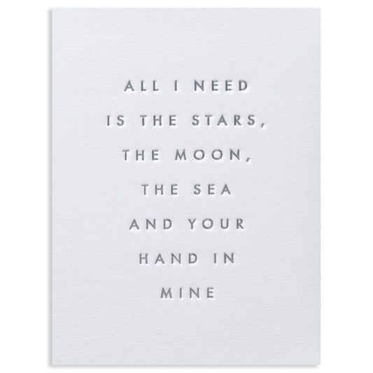 ALL I NEED | LAGOM LOVE CARD