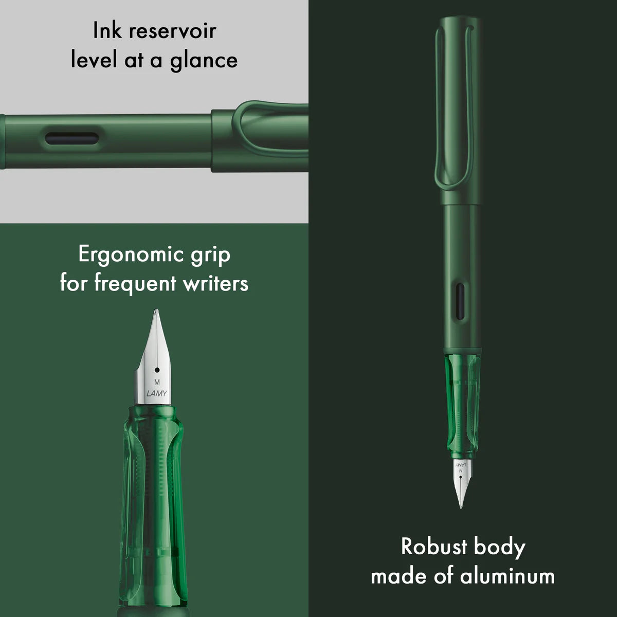 Lamy AL Star Fountain Pen - Pine