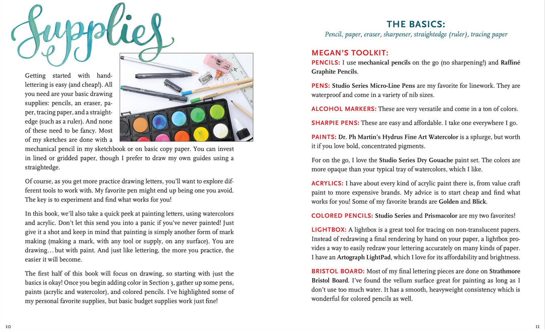 Hand-Lettering - An Interactive Guide to the Art of Drawing Letters.