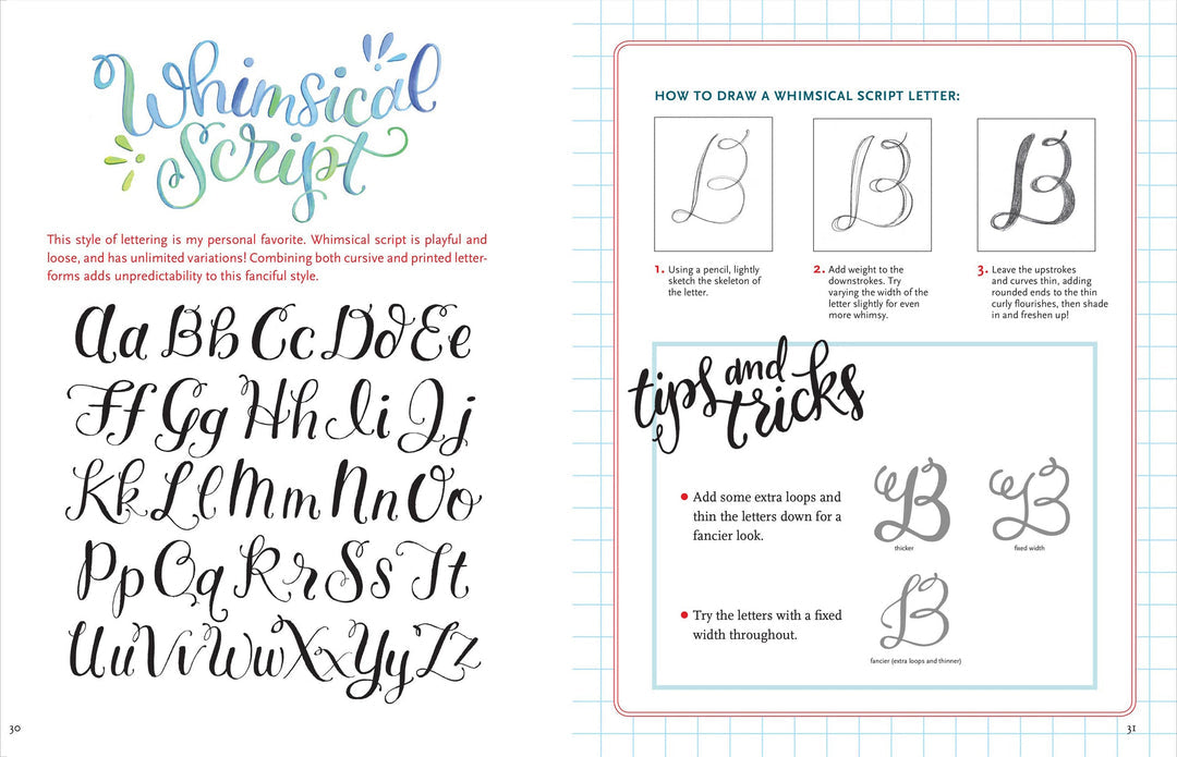 Hand-Lettering - An Interactive Guide to the Art of Drawing Letters.