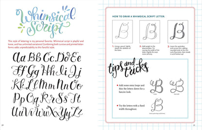 Hand-Lettering - An Interactive Guide to the Art of Drawing Letters.