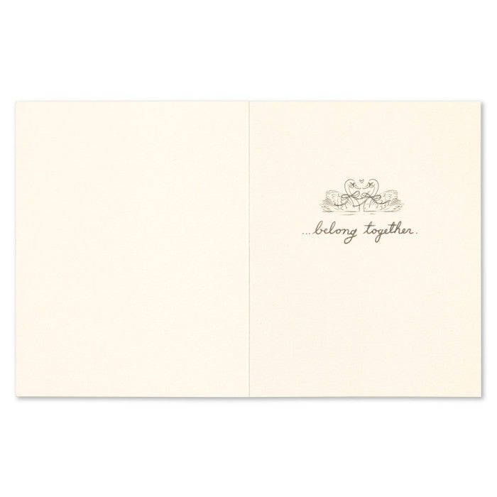 Love Muchly Love Greeting Card “My heart and your heart”