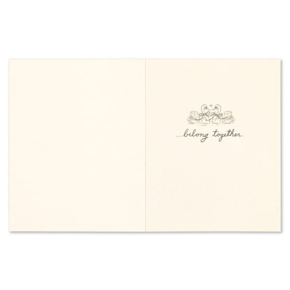 Love Muchly Love Greeting Card “My heart and your heart”