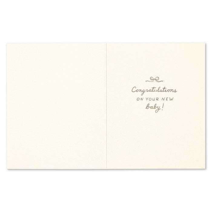 Love Muchly Baby Greeting Card “The world just got a whole lot cuter”