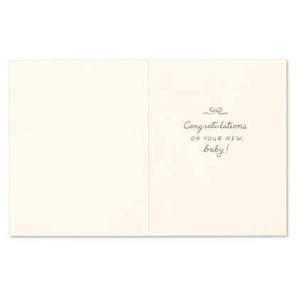 Love Muchly Baby Greeting Card “The world just got a whole lot cuter”