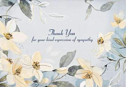 Sympathy Thank You Cards