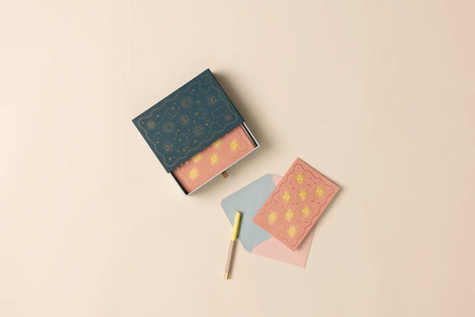 CELESTIAL NOTECARDS - SET OF 16 ASSORTED