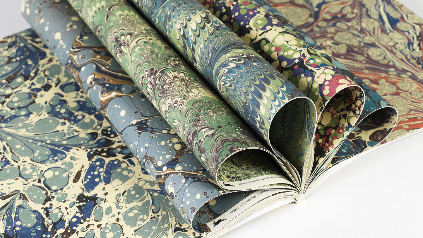 Marbled Paper Designs Gift & Creative Papers