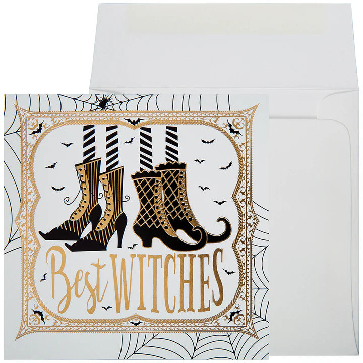 BEST WITCHES - Halloween Greeting Card