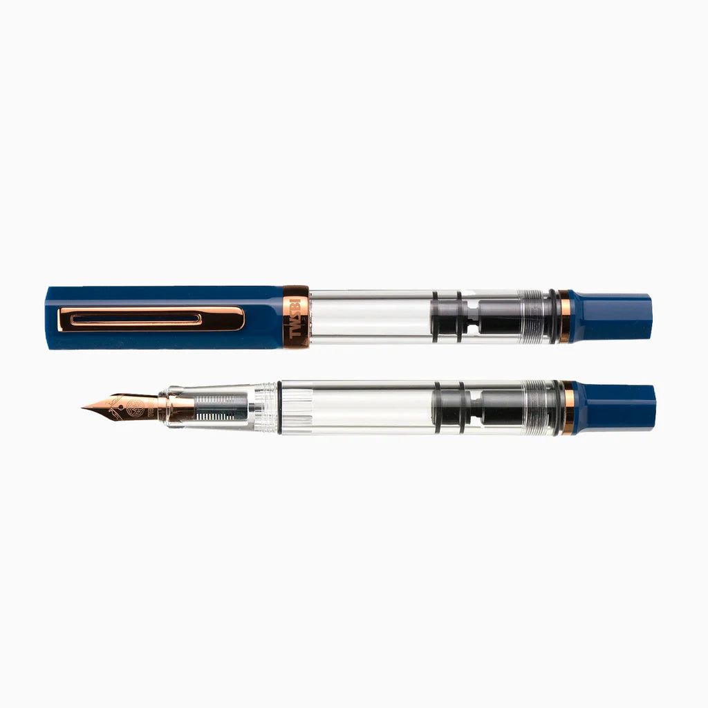 ECO:TWSBI ECO Indigo Blue Bronze Fountain Pen