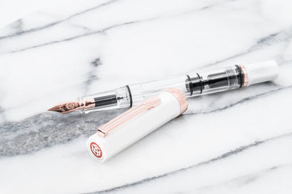 ECO:TWSBI ECO White RoseGold Fountain Pen