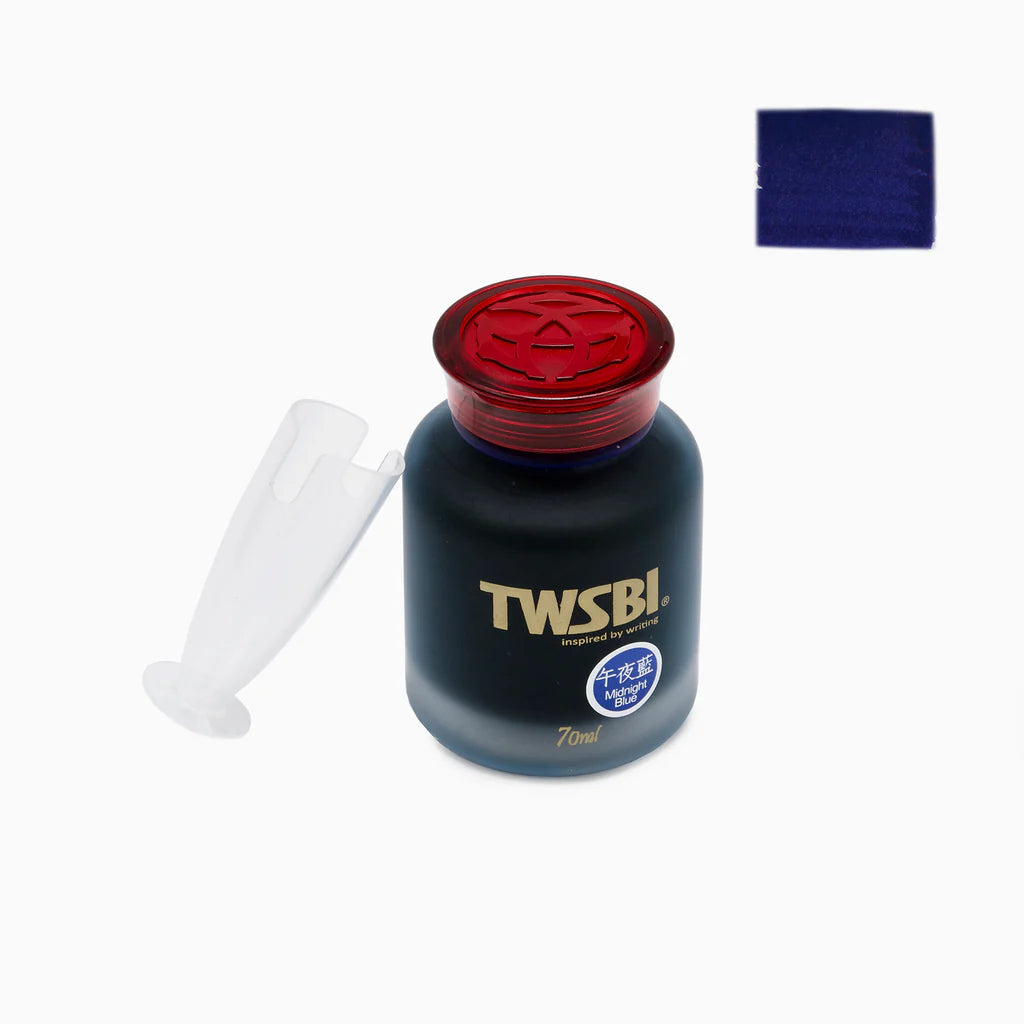 TWSBI Fountain Pen Ink Refill bottles on display, perfect for enhancing your TWSBI pen collection from a stationery store.