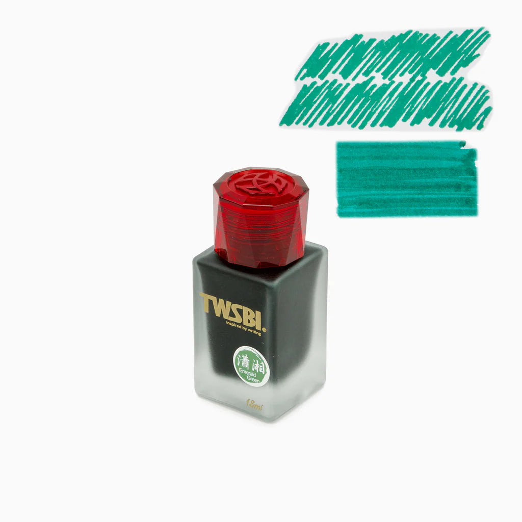 TWSBI Fountain Pen Ink Refill bottles on display, perfect for enhancing your TWSBI pen collection from a stationery store.