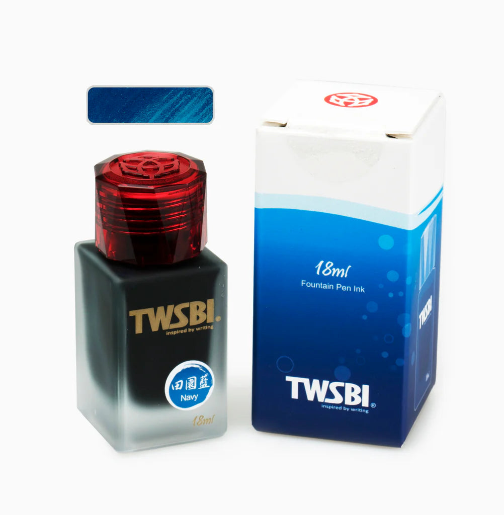 TWSBI Fountain Pen Ink Refill bottles on display, perfect for enhancing your TWSBI pen collection from a stationery store.