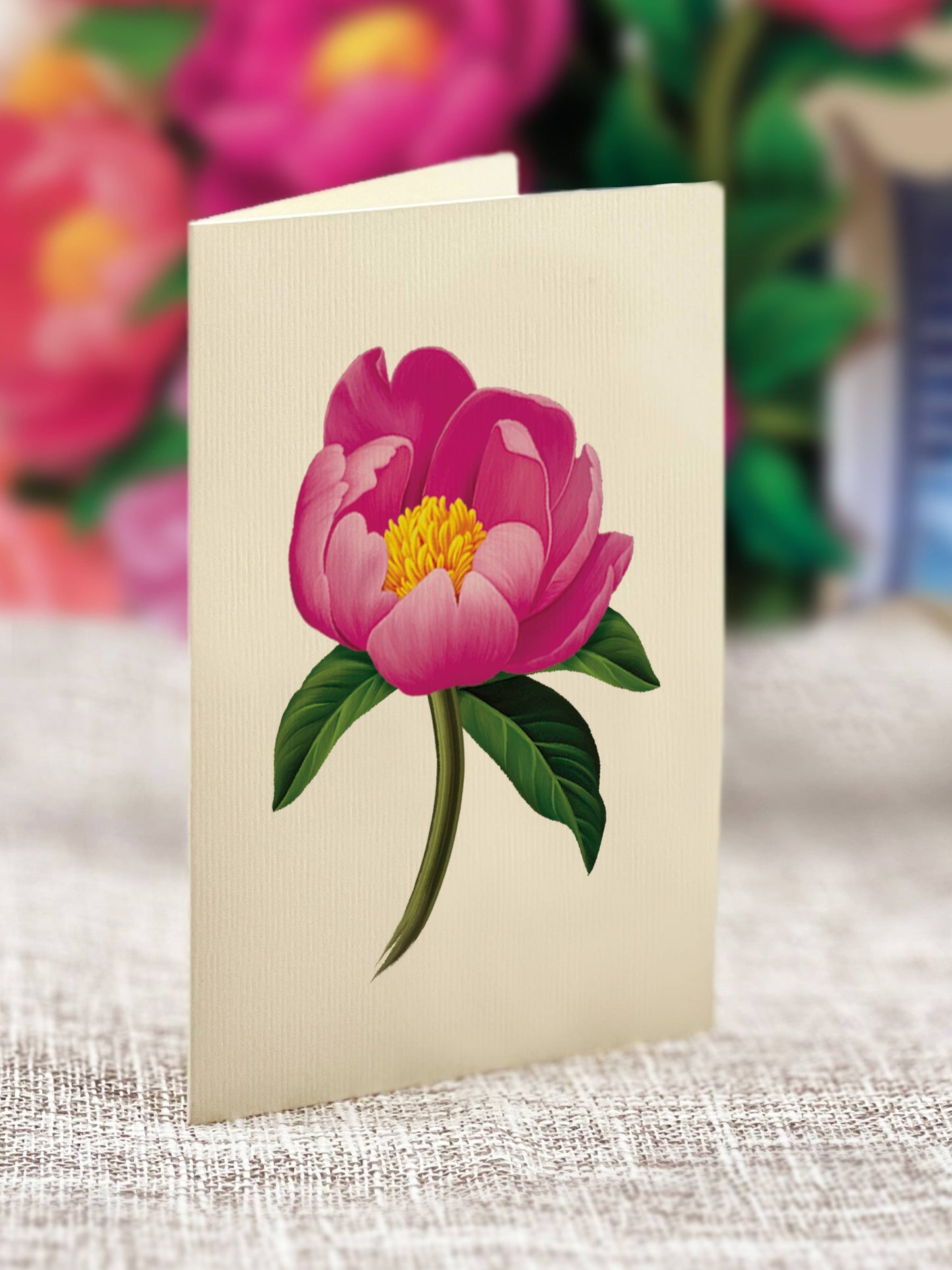 Peony Paradise Pop-up Greeting Card