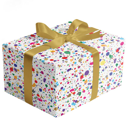 Splatter Gift Wrap - Roll