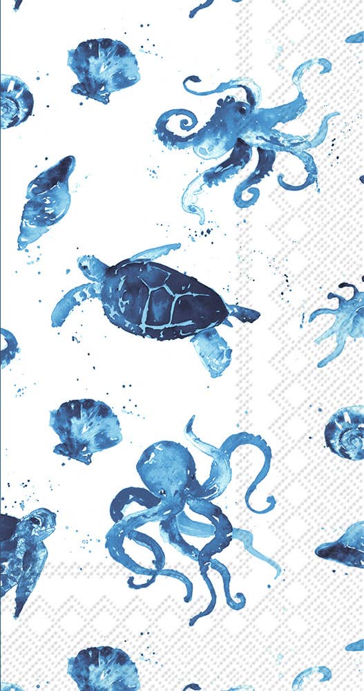 Paper Guest Towels 16 count Under The Sea
