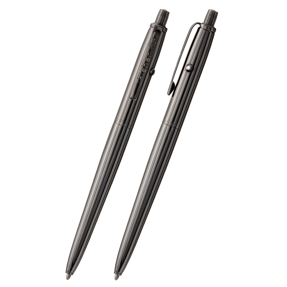 Dark Matter Black Titanium Nitride Astronaut Pen from stationery store collection.