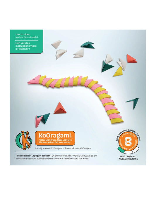 Origami -- Caterpillar Kit