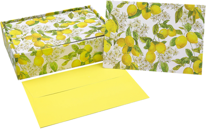 Blank Note Cards Amalfi Lemons