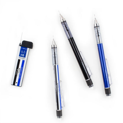 MONO Graph Lead Refills and Mechanical Pencils for writing and drawing, available at stationery store. Includes 0.5mm HB lead.