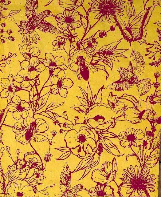 20x30 Butterfly garden paper