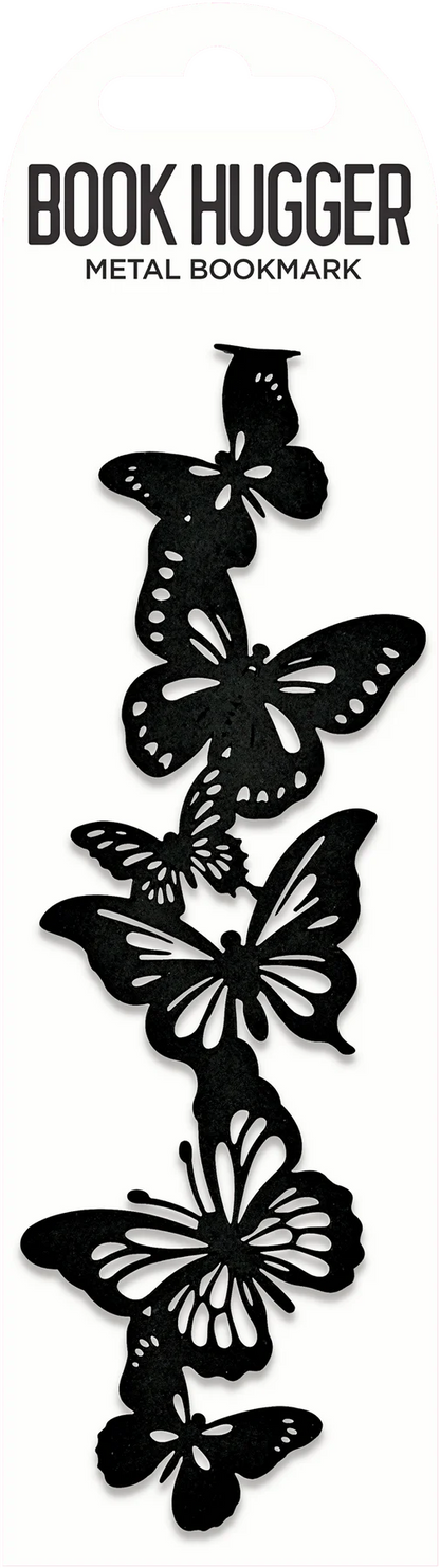 Metal Book Hugger Bookmark - Butterflies