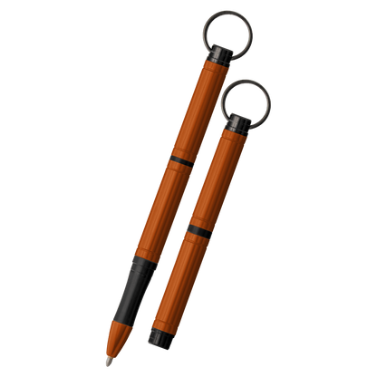 Orange Backpacker Keyring Space Pen - Gift Boxed