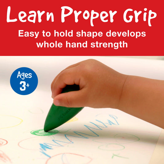 Little Creatives 4 Easy Grasp Bulb Crayons
