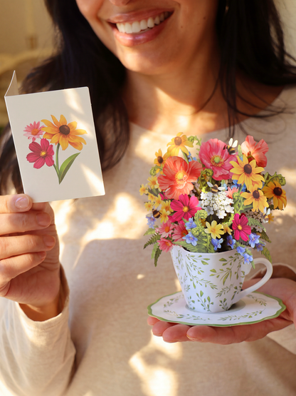 Mini Wildflower Teacup