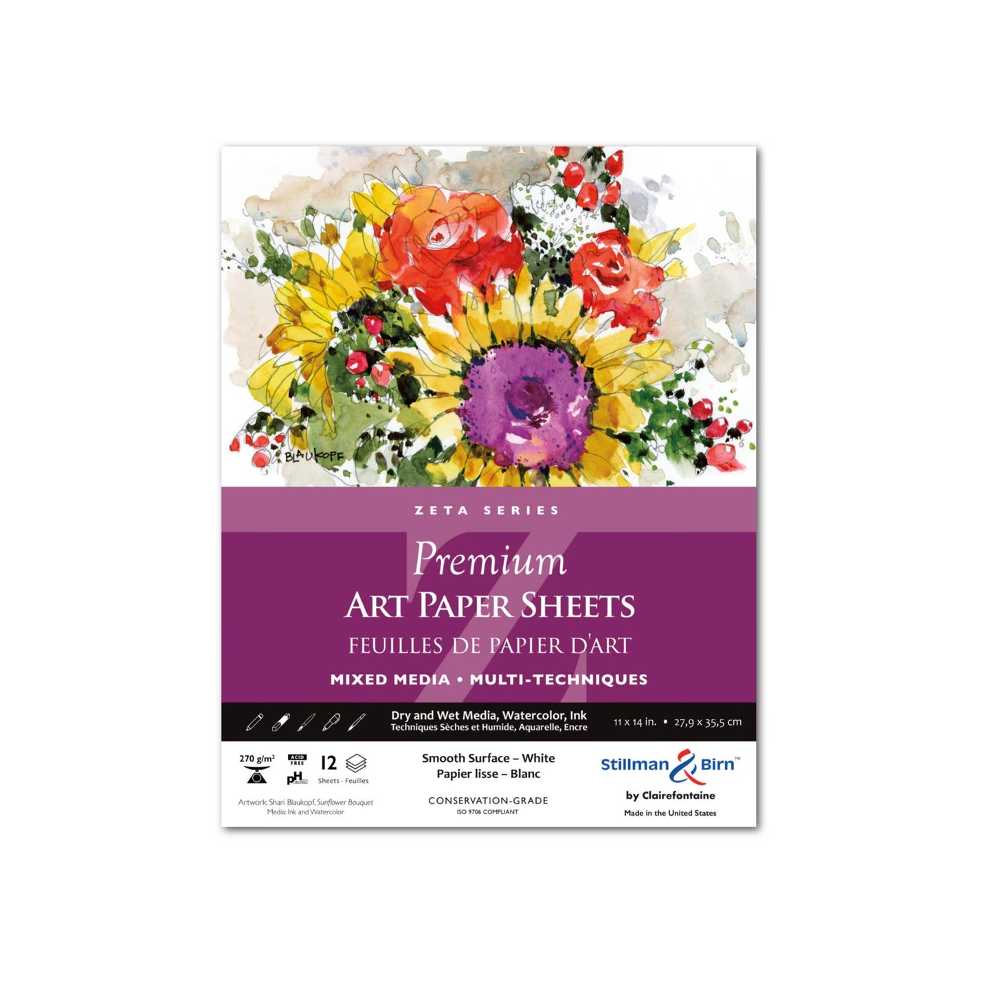 Stillman & Birn™ Art Sheet Packs