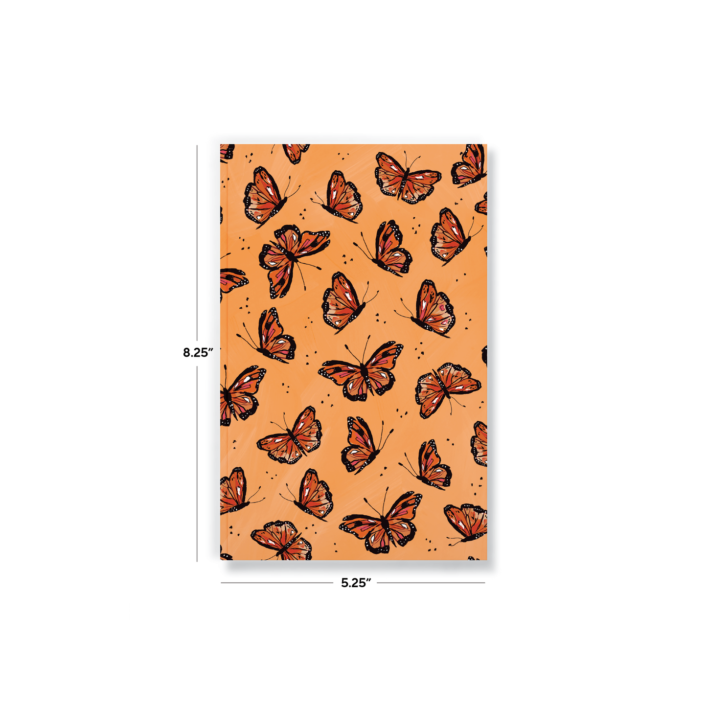 Flying Monarchs Soft Touch Layflat Notebook | LFC1684L