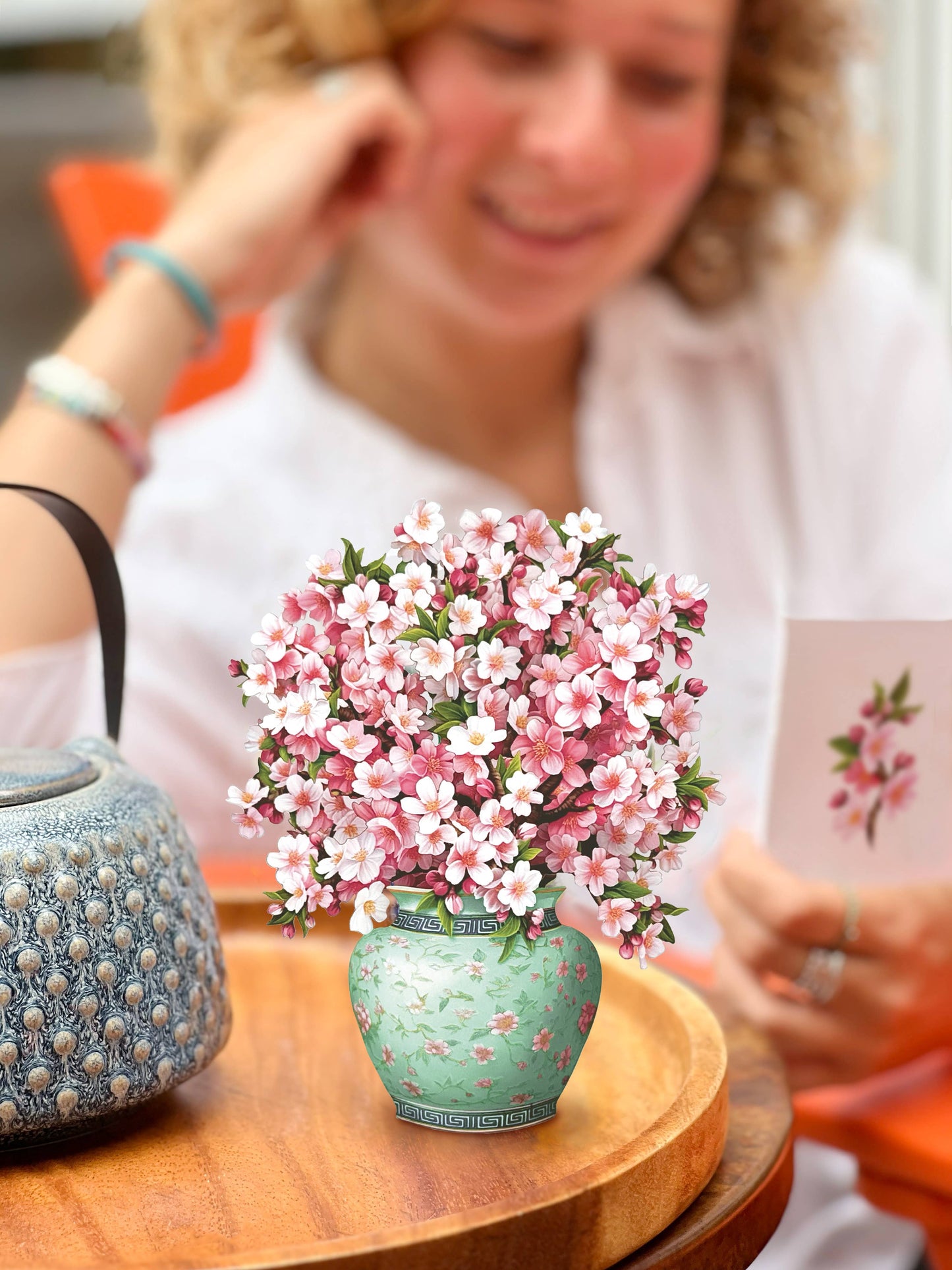 Mini Japanese Cherry Blossom Pop Up Card