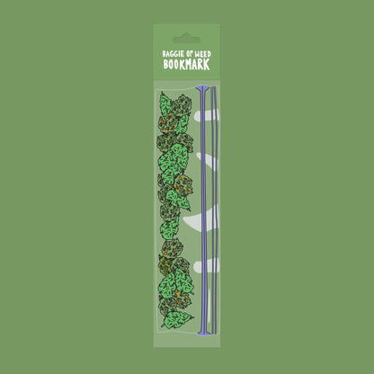 Baggie of Weed Bookmark (it's die cut!)