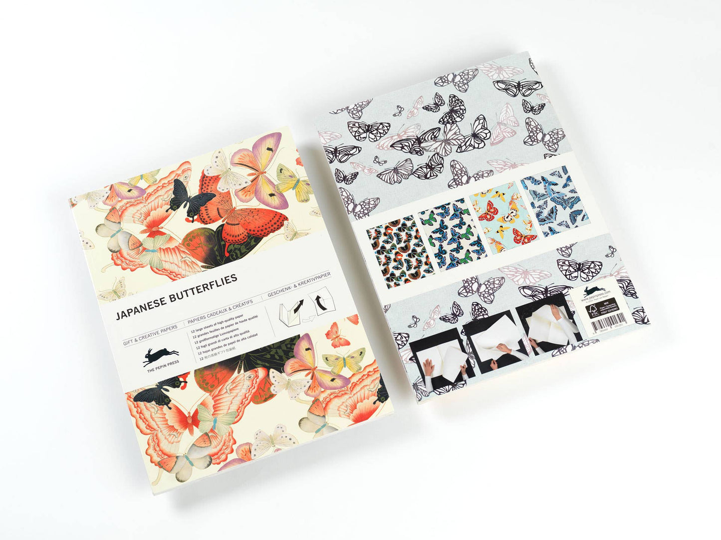 Japanese Butterflies Gift & Creative Paper Book Vol.117