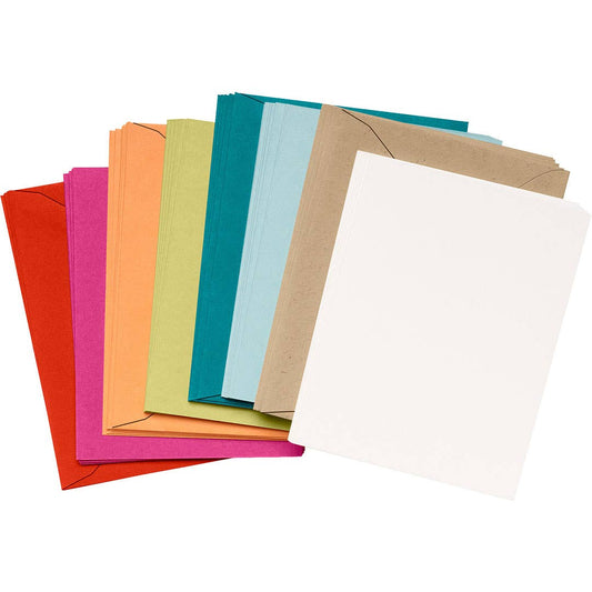 Assorted Folded Note & Envelope Set