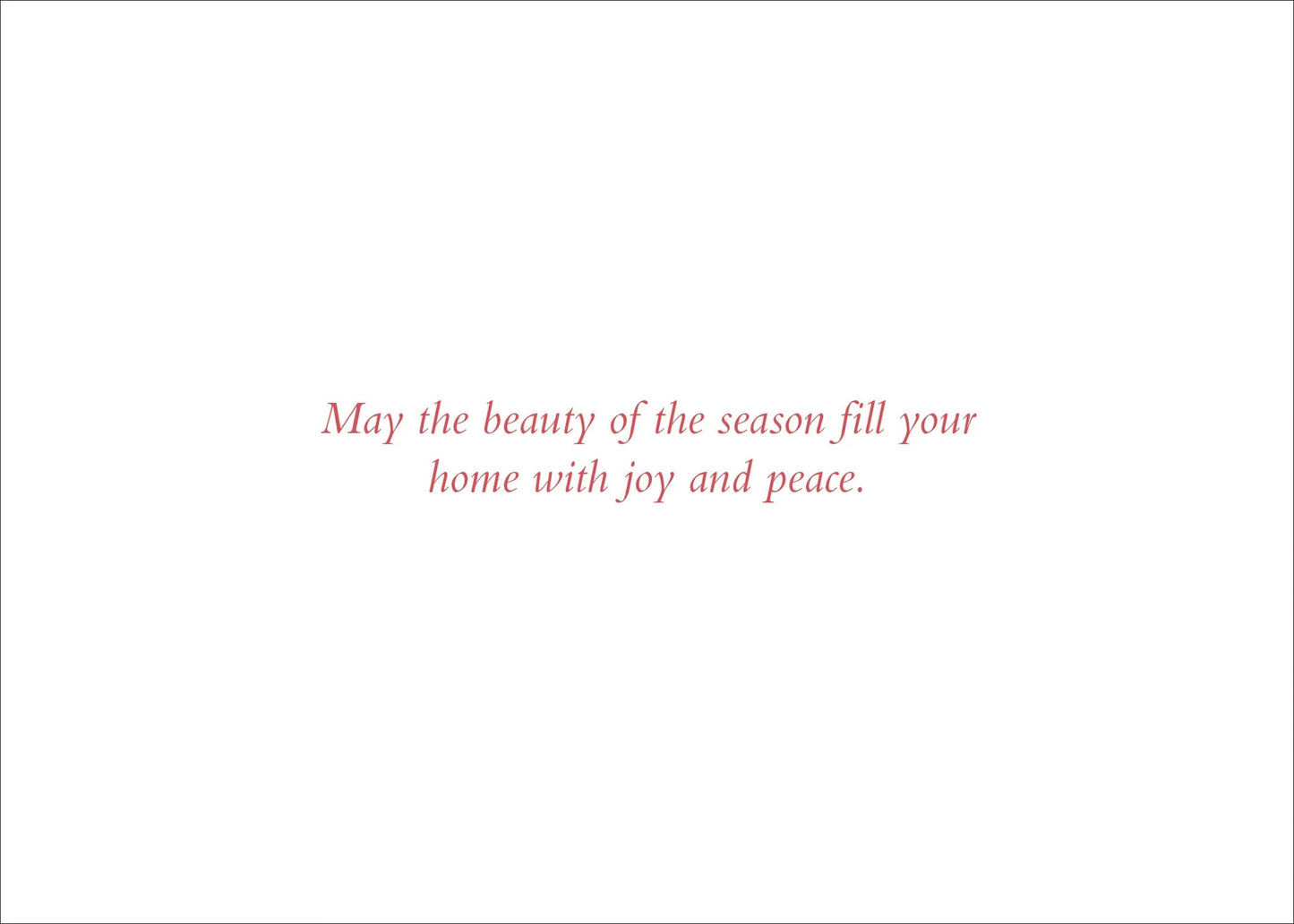 Cardinals in Winter Deluxe Boxed Holiday Cards