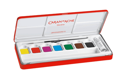 Box of 8 Color Paint Tablets GOUACHE STUDIO