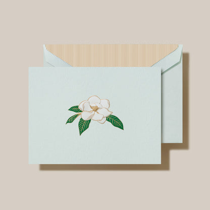 Engraved Magnolia Thank You Note