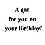 Charlee's Parade Birthday Money Card